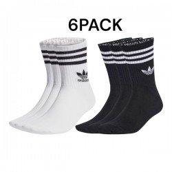 ΚΑΛΤΣΕΣ ADIDAS ORIGINALS - ΠΑΚΕΤΟ 6 ΤΕΜΑΧΙΩΝ - P33