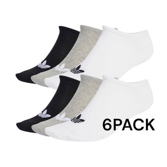 ΚΑΛΤΣΕΣ ADIDAS ORIGINALS - ΠΑΚΕΤΟ 6 ΤΕΜΑΧΙΩΝ - P41