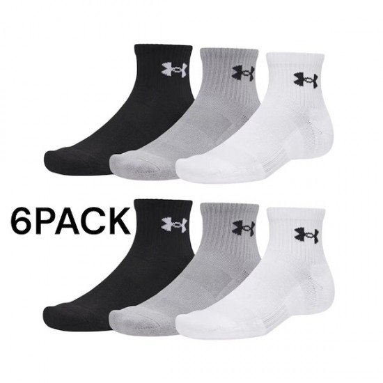 ΚΑΛΤΣΕΣ UNDER ARMOUR - ΠΑΚΕΤΟ 6 ΤΕΜΑΧΙΩΝ - U25