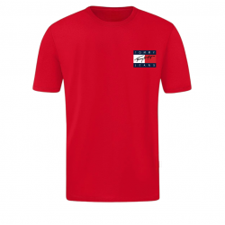 T-SHIRT 100% ΒΑΜΒΑΚΙ ΜΕ LOGO - ΚΟΚΚΙΝΟ - TOMMY JEANS ΜΙΚΡΟ
