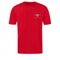 T-SHIRT 100% ΒΑΜΒΑΚΙ ΜΕ LOGO - ΚΟΚΚΙΝΟ - GANT ΜΙΚΡΟ