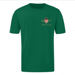 T-SHIRT 100% ΒΑΜΒΑΚΙ ΜΕ LOGO - ΠΡΑΣΙΝΟ - GANT ΜΕΓΑΛΟ