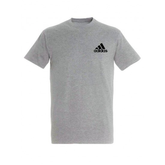 T-SHIRT 100% ΒΑΜΒΑΚΙ ΜΕ LOGO - ΓΚΡΙ - ΓΡΑΜΜΕΣ ΜΙΚΡΟ T-SHIRT 100% ΒΑΜΒΑΚΙ ΜΕ LOGO - ΓΚΡΙ - ΓΡΑΜΜΕΣ ΜΙΚΡΟ