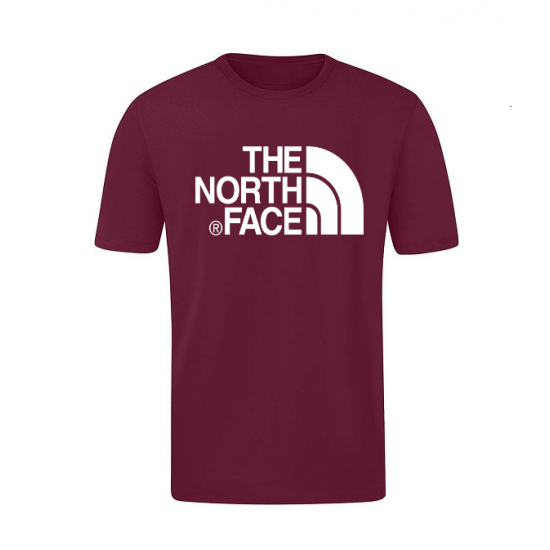 T-SHIRT 100% ΒΑΜΒΑΚΙ ΜΕ LOGO - ΜΠΟΡΝΤΟ - THE NORTH FACE ΜΕΓΑΛΟ