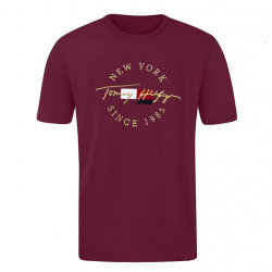 ΚΟΝΤΟΜΑΝΙΚΗ ΜΠΛΟΥΖΑ ΑΠΟ 100% ΒΑΜΒΑΚΙ ΜΕ ΧΡΥΣΟ LOGO - ΜΠΟΡΝΤΟ - TM NEW YORK