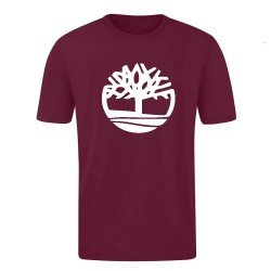 T-SHIRT 100% ΒΑΜΒΑΚΙ ΜΕ LOGO - ΜΠΟΡΝΤΟ - TIMBERLAND 3
