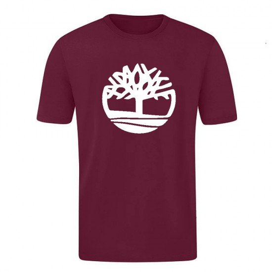 T-SHIRT 100% ΒΑΜΒΑΚΙ ΜΕ LOGO - ΜΠΟΡΝΤΟ - TIMBERLAND 3