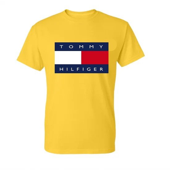 T-SHIRT 100% ΒΑΜΒΑΚΙ ΜΕ LOGO - ΚΙΤΡΙΝΟ - TOMMY HILFIGER T-SHIRT 100% ΒΑΜΒΑΚΙ ΜΕ LOGO - ΚΙΤΡΙΝΟ - TOMMY HILFIGER