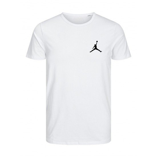 T-SHIRT 100% ΒΑΜΒΑΚΙ ΜΕ LOGO - ΛΕΥΚΟ - ΤΖΟΡΝΤΑΝ ΜΙΚΡΟ T-SHIRT 100% ΒΑΜΒΑΚΙ ΜΕ LOGO - ΛΕΥΚΟ - ΤΖΟΡΝΤΑΝ ΜΙΚΡΟ