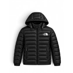 PUFFER ΜΠΟΥΦΑΝ ΜΕ ΑΠΟΣΠΩΜΕΝΗ ΚΟΥΚΟΥΛΑ | ΜΑΥΡΟ - TNF