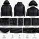 PUFFER ΜΠΟΥΦΑΝ ΜΕ ΑΠΟΣΠΩΜΕΝΗ ΚΟΥΚΟΥΛΑ | ΜΑΥΡΟ - TNF