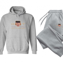 ΣΕΤ ΦΟΡΜΕΣ ΚΟΥΚΟΥΛΑ 100% COTTON - ΓΚΡΙ - GANT ΜΕΓΑΛΟ