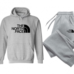 ΣΕΤ ΦΟΡΜΕΣ ΚΟΥΚΟΥΛΑ 100% COTTON - ΓΚΡΙ - THE NORTH FACE ΜΕΓΑΛΟ