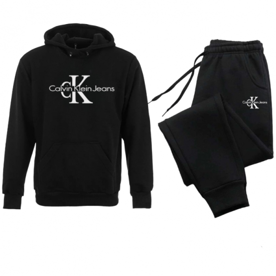 ΣΕΤ ΦΟΡΜΕΣ ΚΟΥΚΟΥΛΑ 100% COTTON - ΜΑΥΡΟ - CALVIN KLEIN ΜΕΓΑΛΟ