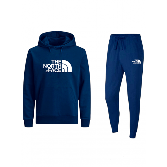 ΣΕΤ ΦΟΡΜΕΣ ΚΟΥΚΟΥΛΑ 100% COTTON - ΜΠΛΕ ΣΚΟΥΡΟ - THE NORTH FACE ΜΕΓΑΛΟ