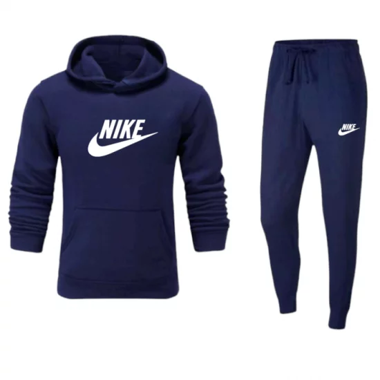 ΣΕΤ ΦΟΡΜΕΣ ΚΟΥΚΟΥΛΑ 100% COTTON - ΜΠΛΕ ΣΚΟΥΡΟ - NIKE ΜΕΓΑΛΟ