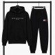 PREMIUM COTTON ΣΕΤ ΦΟΡΜΑΣ ΜΕ ΚΟΥΚΟΥΛΑ | ΜΑΥΡΟ TOMMY HILFIGER 1985 ΛΟΓΟΤΥΠΟ