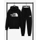 PREMIUM COTTON ΣΕΤ ΦΟΡΜΑΣ ΜΕ ΚΟΥΚΟΥΛΑ | ΜΑΥΡΟ THE NORTH FACE ΜΕΓΑΛΟ ΛΟΓΟΤΥΠΟ
