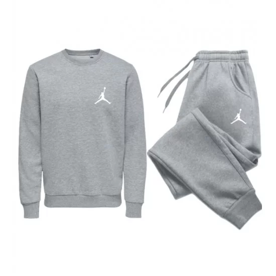 ΣΕΤ ΦΟΡΜΕΣ ΛΑΙΜΟΚΟΨΗ 100% COTTON - ΓΚΡΙ - ΤΖΟΡΝΤΑΝ ΜΙΚΡΟ