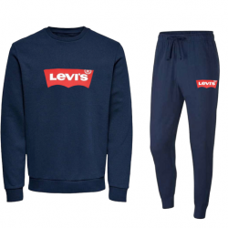 ΣΕΤ ΦΟΡΜΕΣ ΛΑΙΜΟΚΟΨΗ 100% COTTON - ΜΠΛΕ ΣΚΟΥΡΟ - LEVIS ΜΕΓΑΛΟ