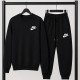 PREMIUM COTTON ΣΕΤ ΦΟΡΜΑΣ ΜΕ ΛΑΙΜΟΚΟΨΗ| ΜΑΥΡΟ NIKE ΜΙΚΡΟ ΛΟΓΟΤΥΠΟ
