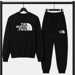 PREMIUM COTTON ΣΕΤ ΦΟΡΜΑΣ ΜΕ ΛΑΙΜΟΚΟΨΗ| ΜΑΥΡΟ THE NORTH FACE ΜΕΓΑΛΟ ΛΟΓΟΤΥΠΟ
