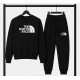 PREMIUM COTTON ΣΕΤ ΦΟΡΜΑΣ ΜΕ ΛΑΙΜΟΚΟΨΗ| ΜΑΥΡΟ THE NORTH FACE ΜΕΓΑΛΟ ΛΟΓΟΤΥΠΟ