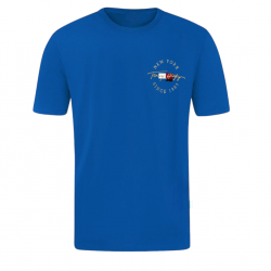 T-SHIRT 100% ΒΑΜΒΑΚΙ ΜΕ ΧΡΥΣΟ LOGO - ΜΠΛΕ ΡΟΥΑ - TOMMY NEW YORK ΜΙΚΡΟ
